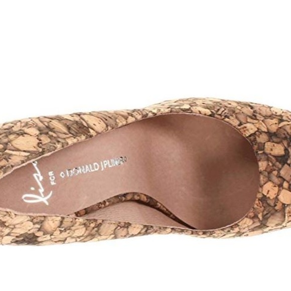 Donald J. Pliner Lisa Cork Heel 8M-NEW - Picture 3 of 7